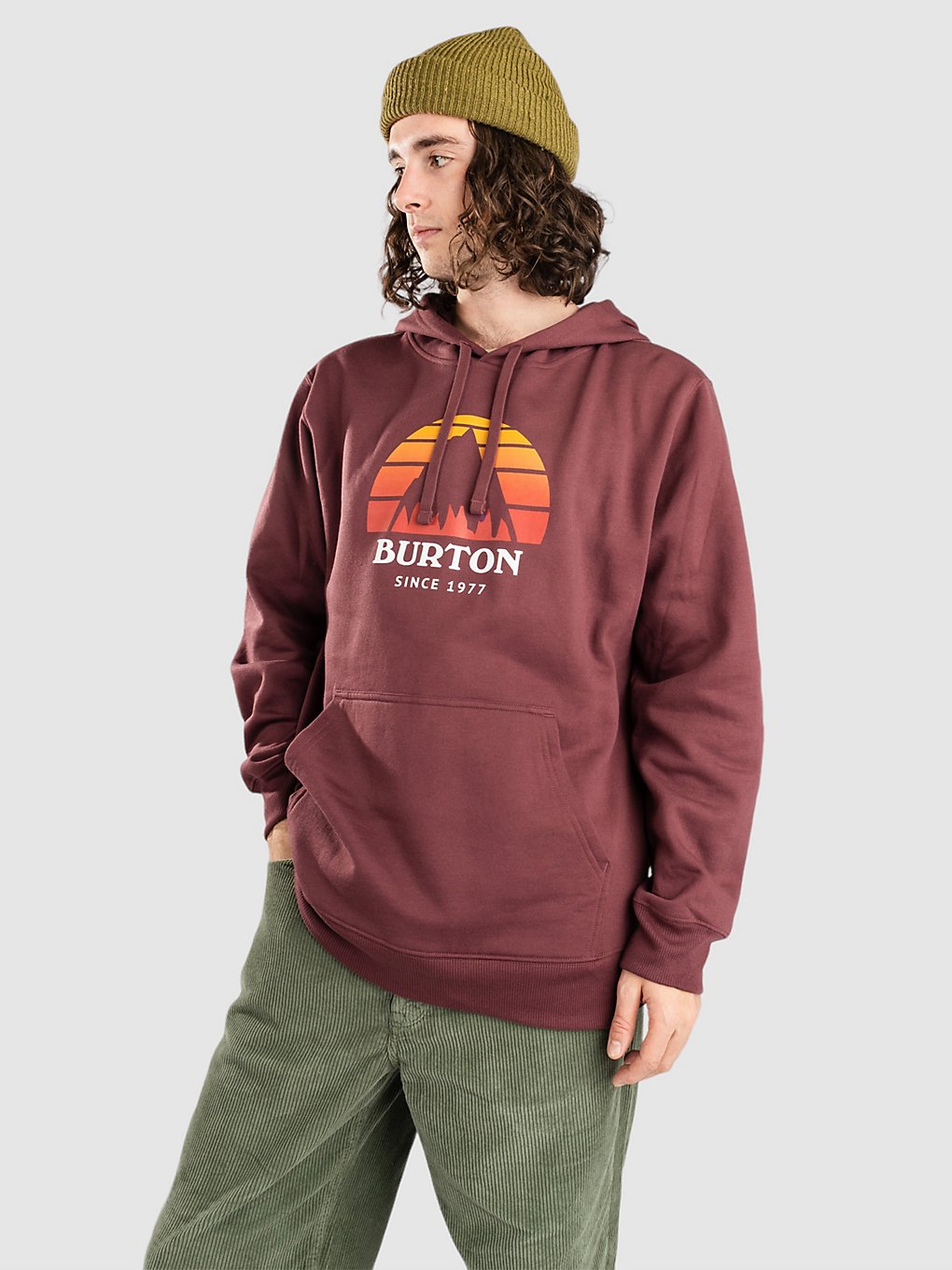 Burton Underhill Hoodie rood