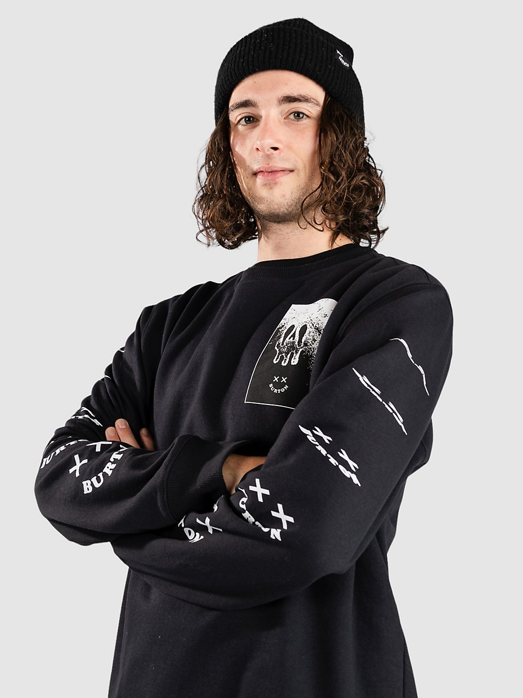 Burton Skltn Key 24 Crew Trui zwart