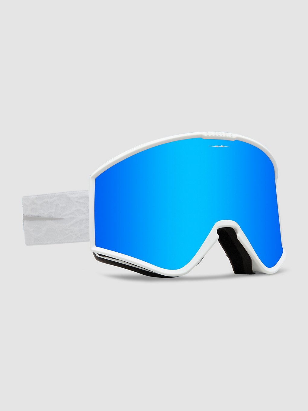 Electric Kleveland Matte wit Nuron Skibril blauw