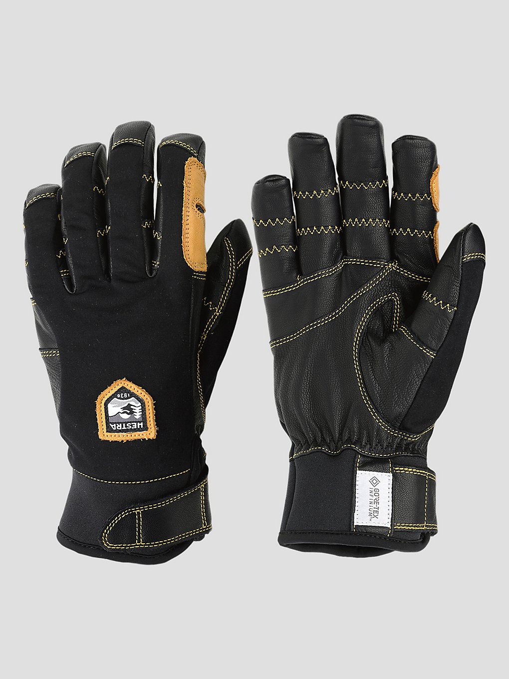 Hestra Ergo Grip Active 5 Finger Handschoenen zwart