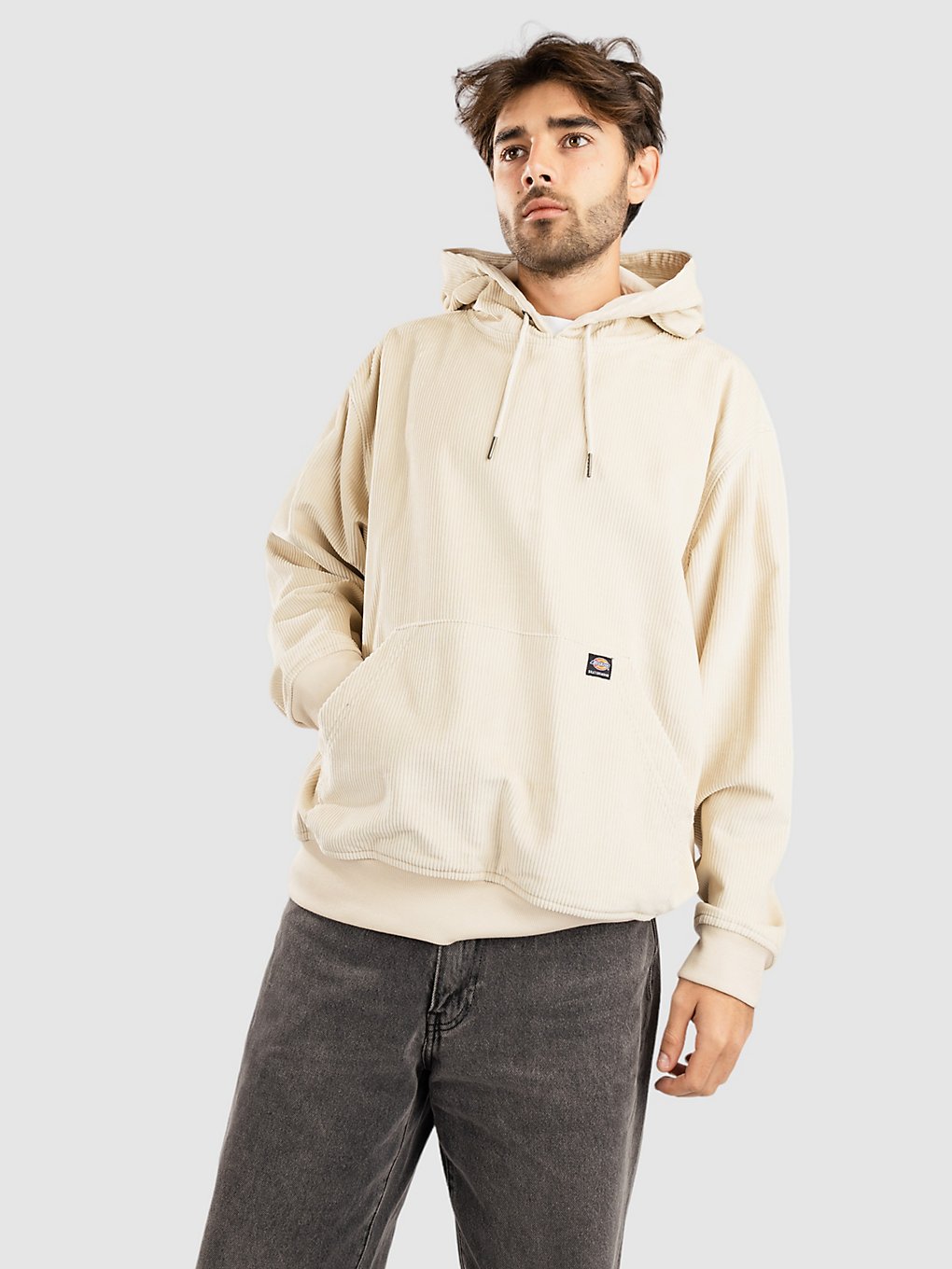 Dickies Tom Knox Corduroy Hoodie wit