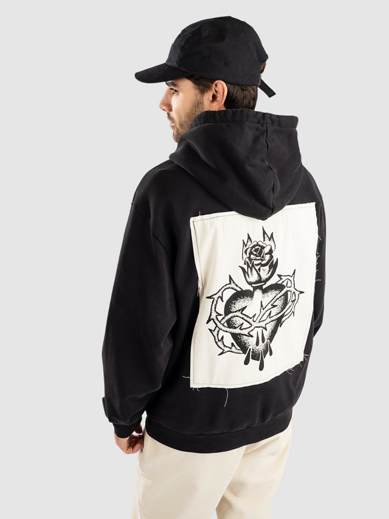 Welcome Sacred W/Patches Hoodie zwart