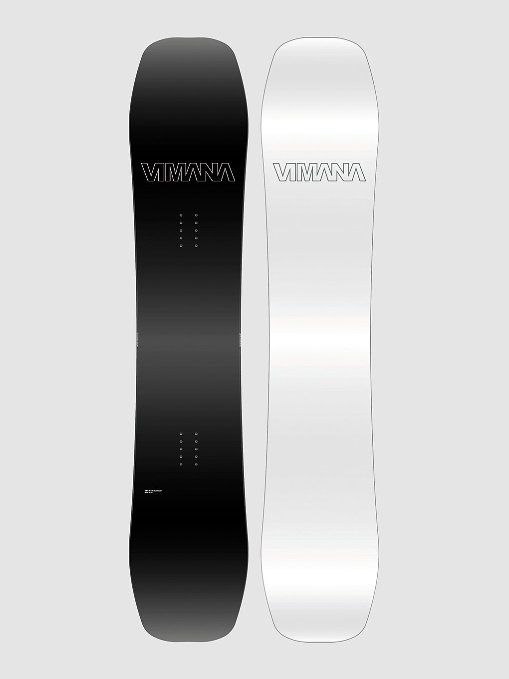 Vimana The Continental Twin V3 2024 Snowboard zwart