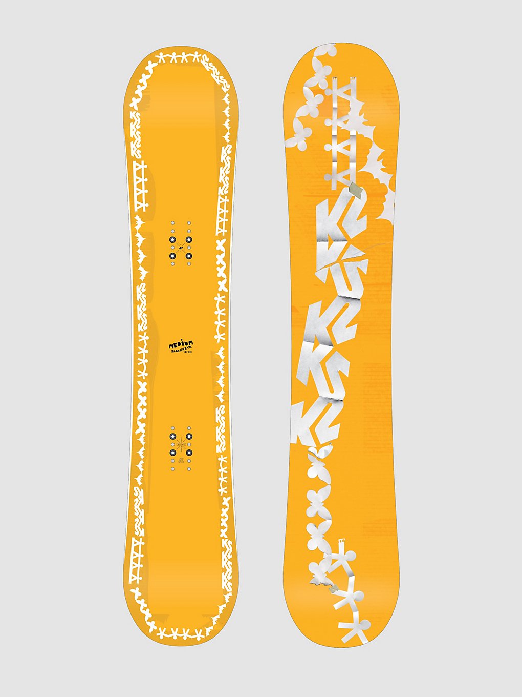 K2 Medium 2024 Snowboard patroon