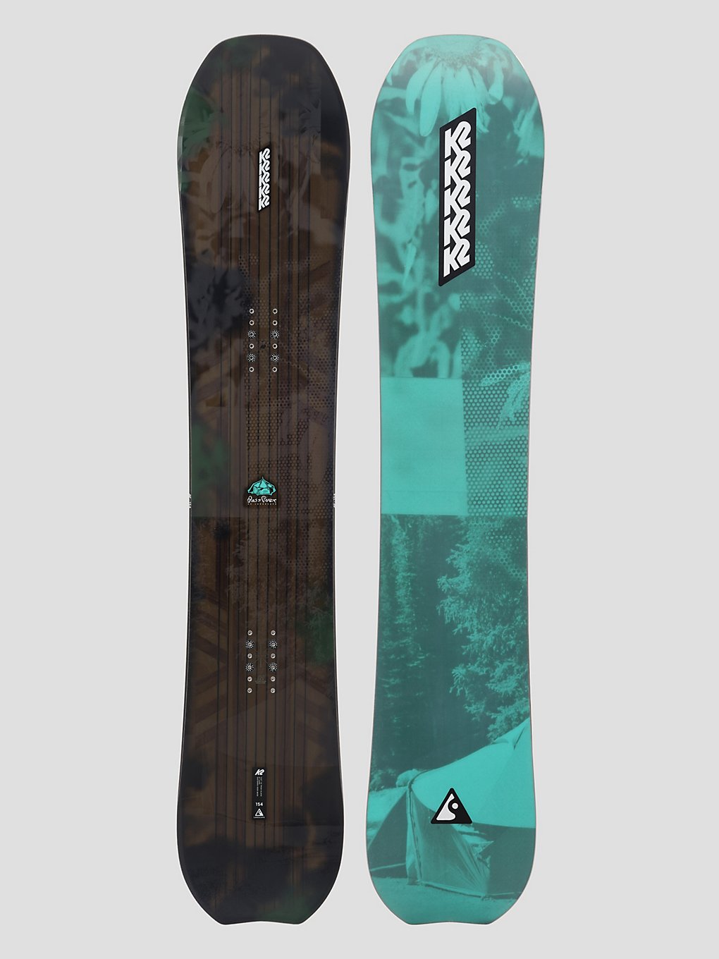 K2 Passport 2024 Snowboard patroon