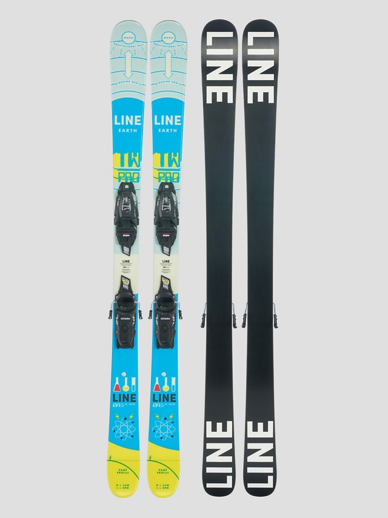 Line Wallisch Shorty 2024 Ski’s patroon