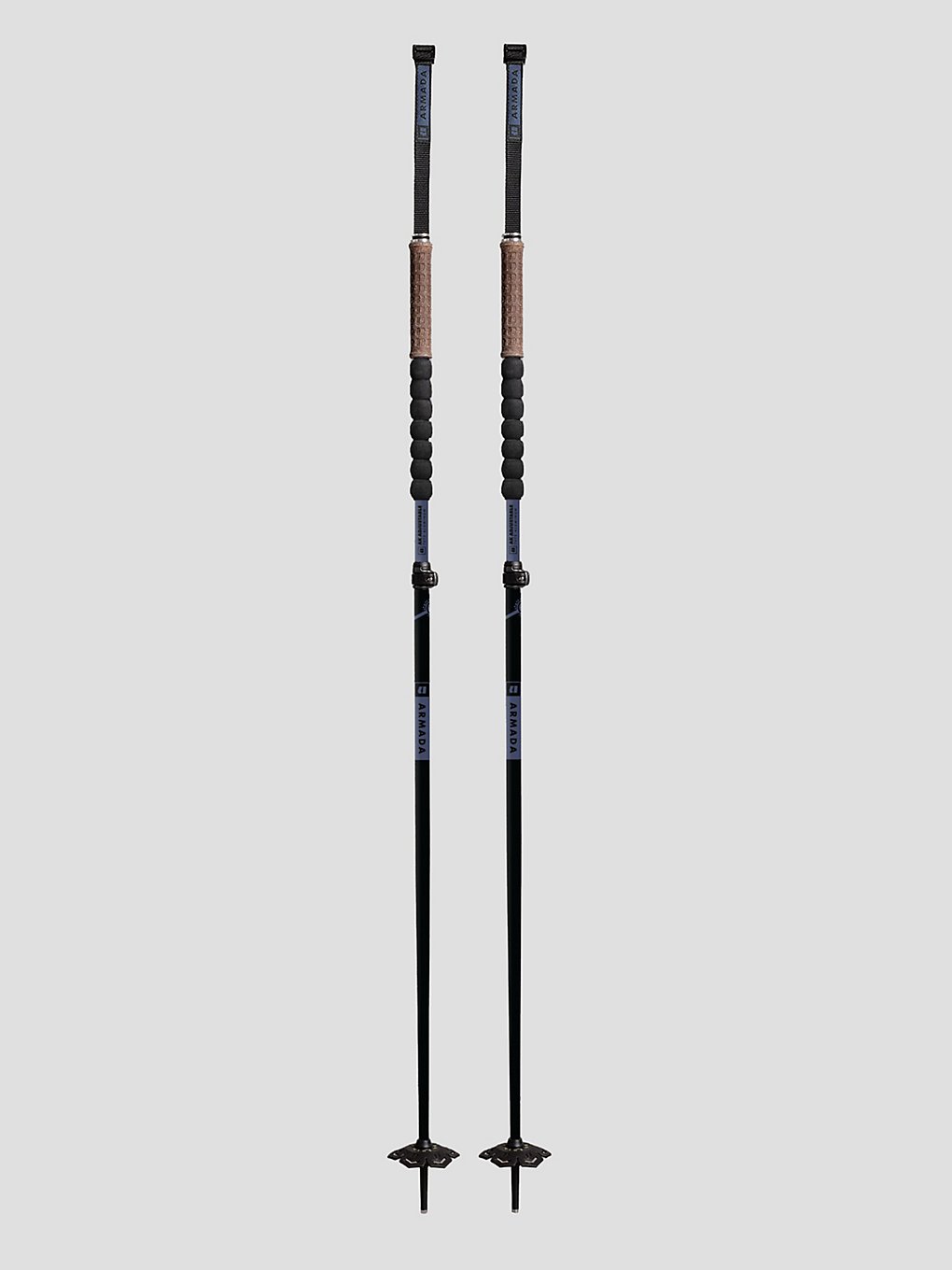 Armada AK Adjustable 115-130cm Telescoopstokken grijs