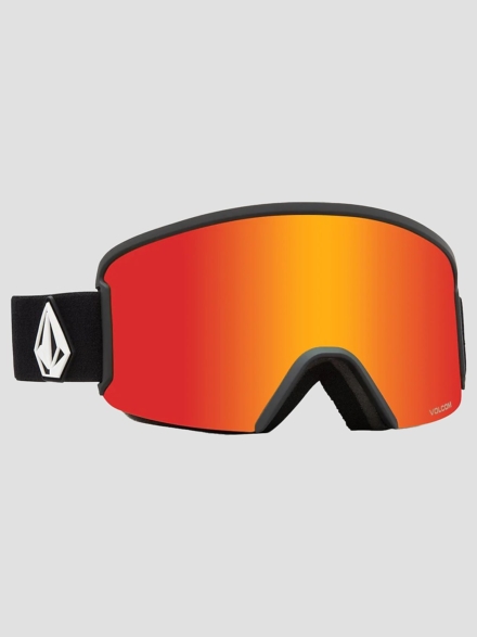 Volcom Garden Matte zwart Skibril zwart