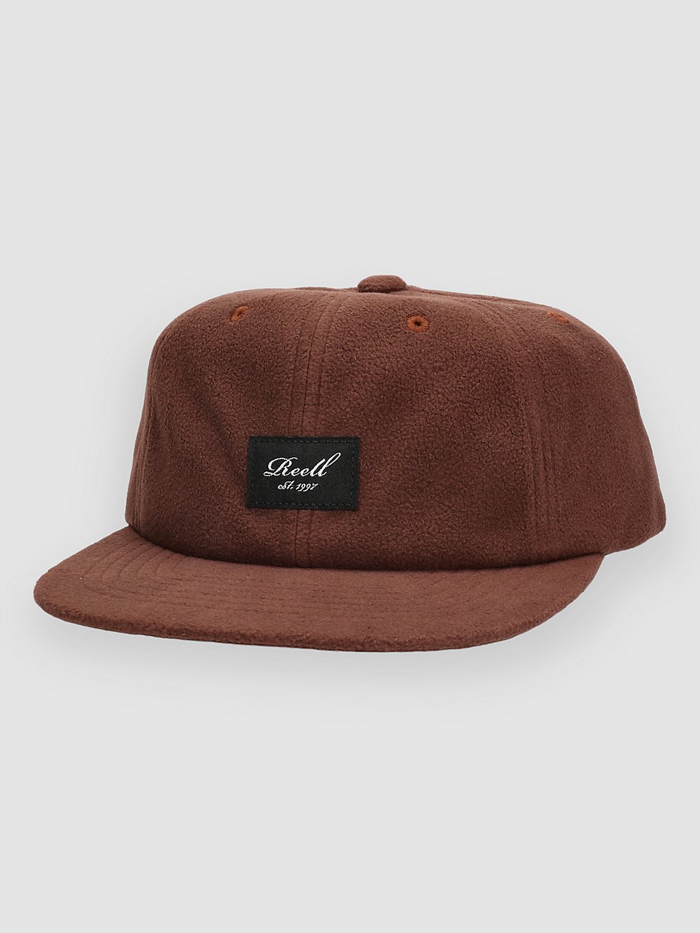 REELL Flat 6-Panel petje bruin