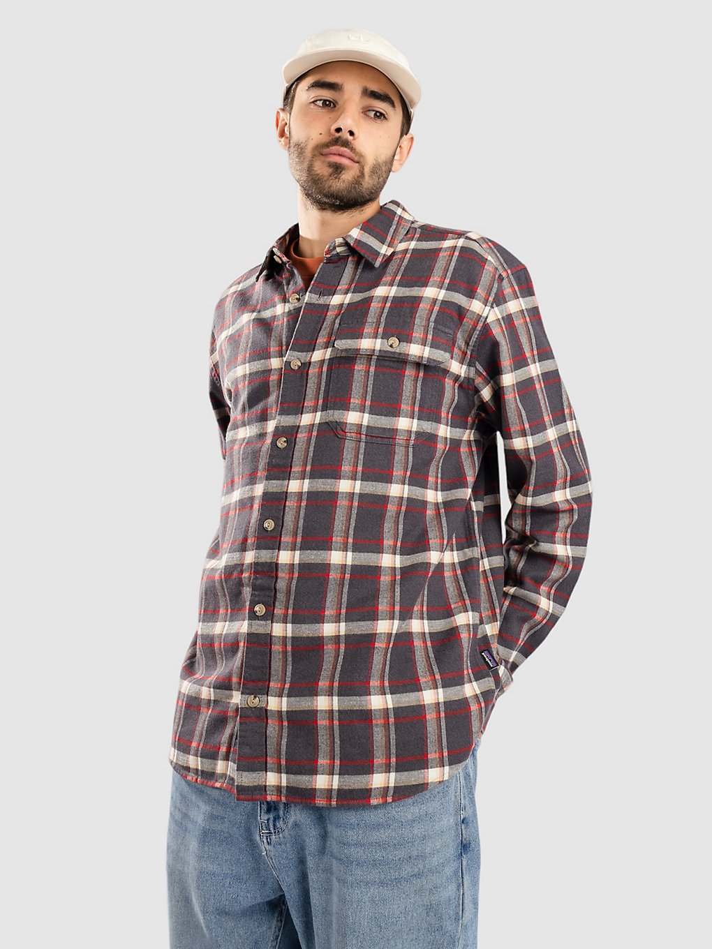 Patagonia LW Fjord Flannel Hemd patroon