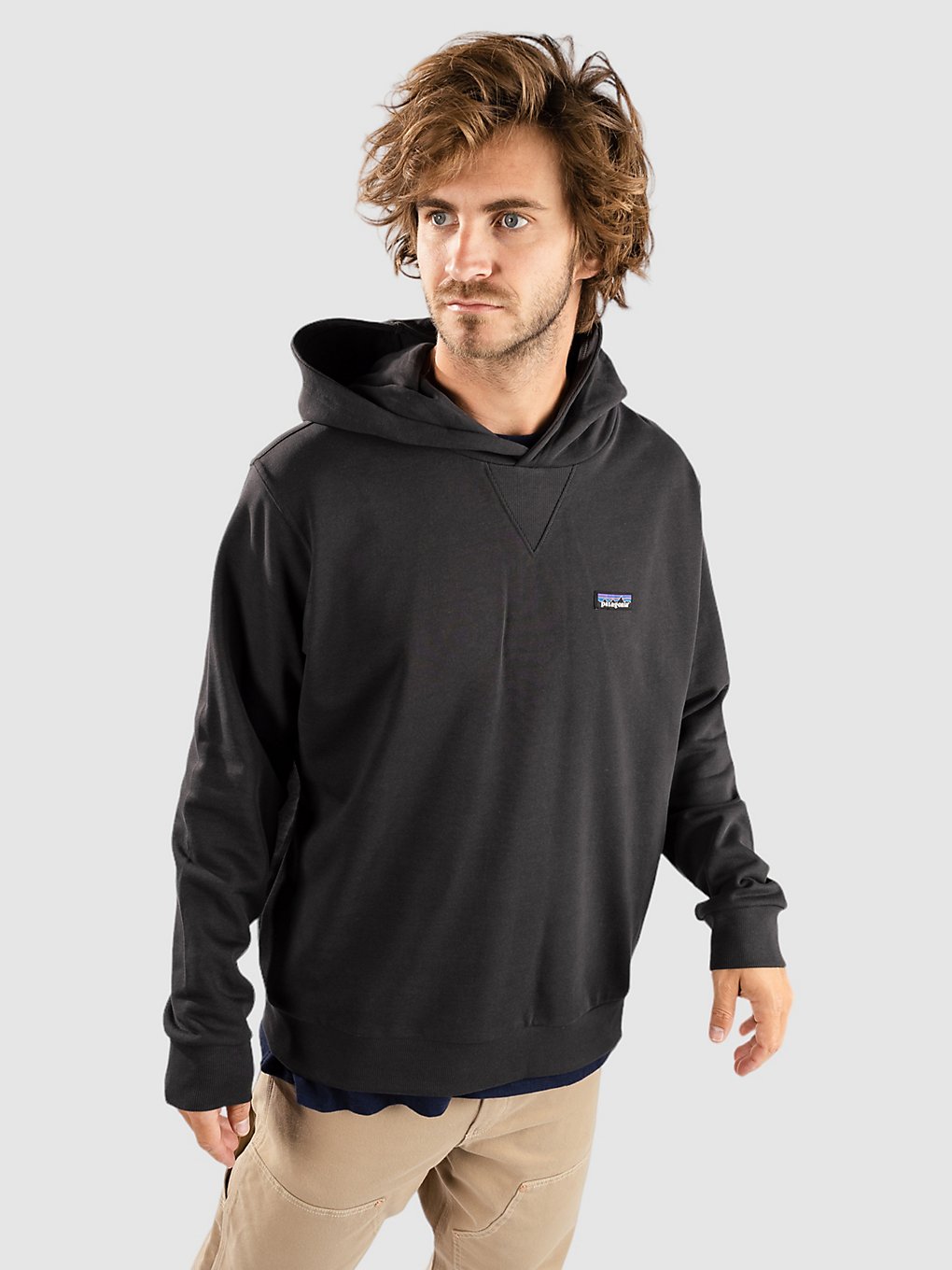 Patagonia Regenerative Organic Certified Cotton Hoodie zwart