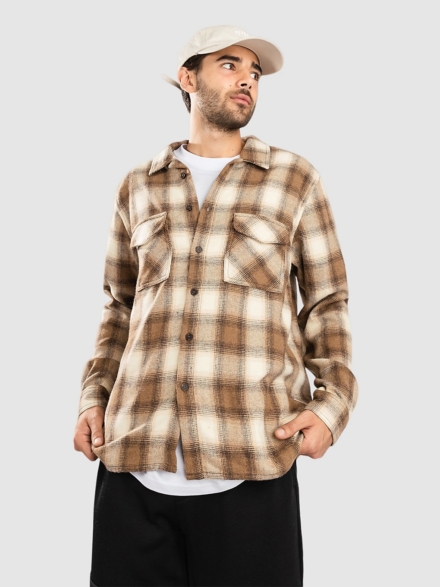 Rhythm Plaid Flannel Hemd bruin