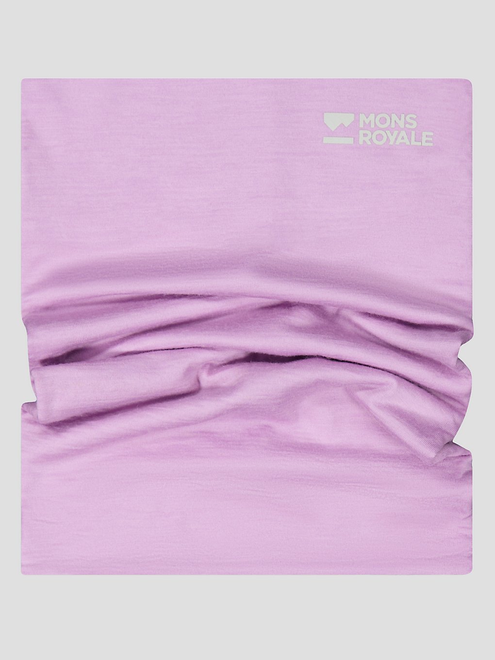 Mons Royale Merino Double Up Nekwarmer Tube roze