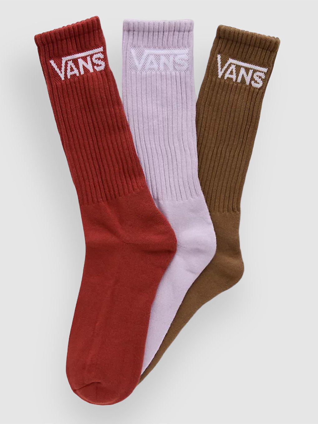 Vans Classic Crew (6.5-9) Sokken rood