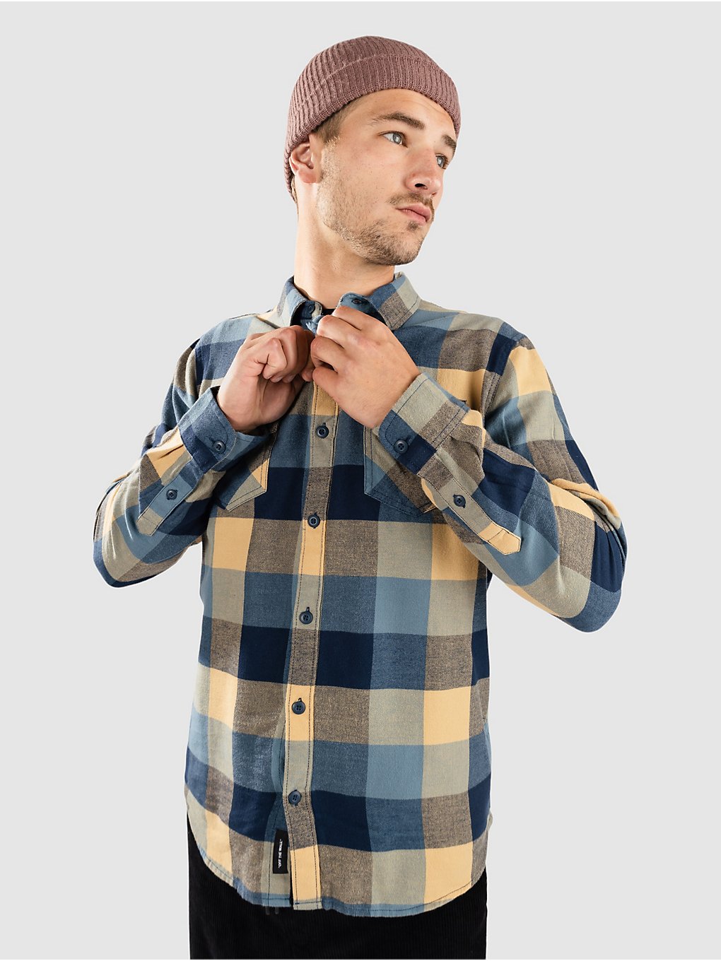 Vans Box Flannel Hemd blauw