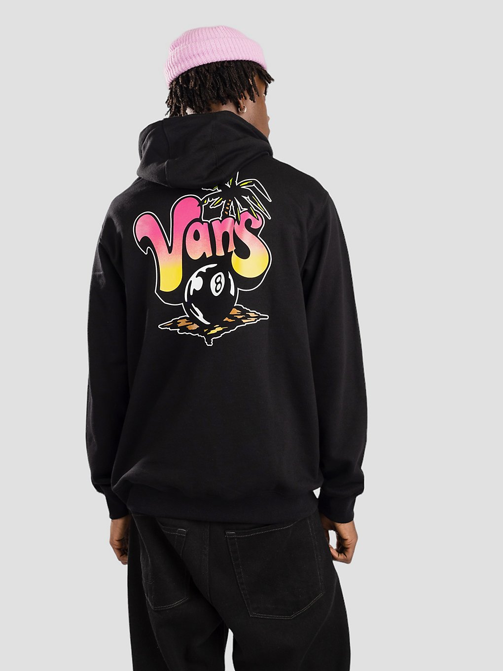 Vans 8 Ball Hoodie zwart