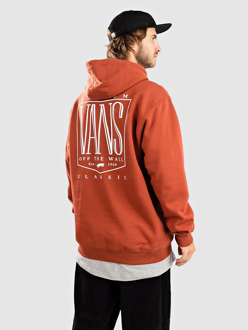 Vans Custom Tall Hoodie rood