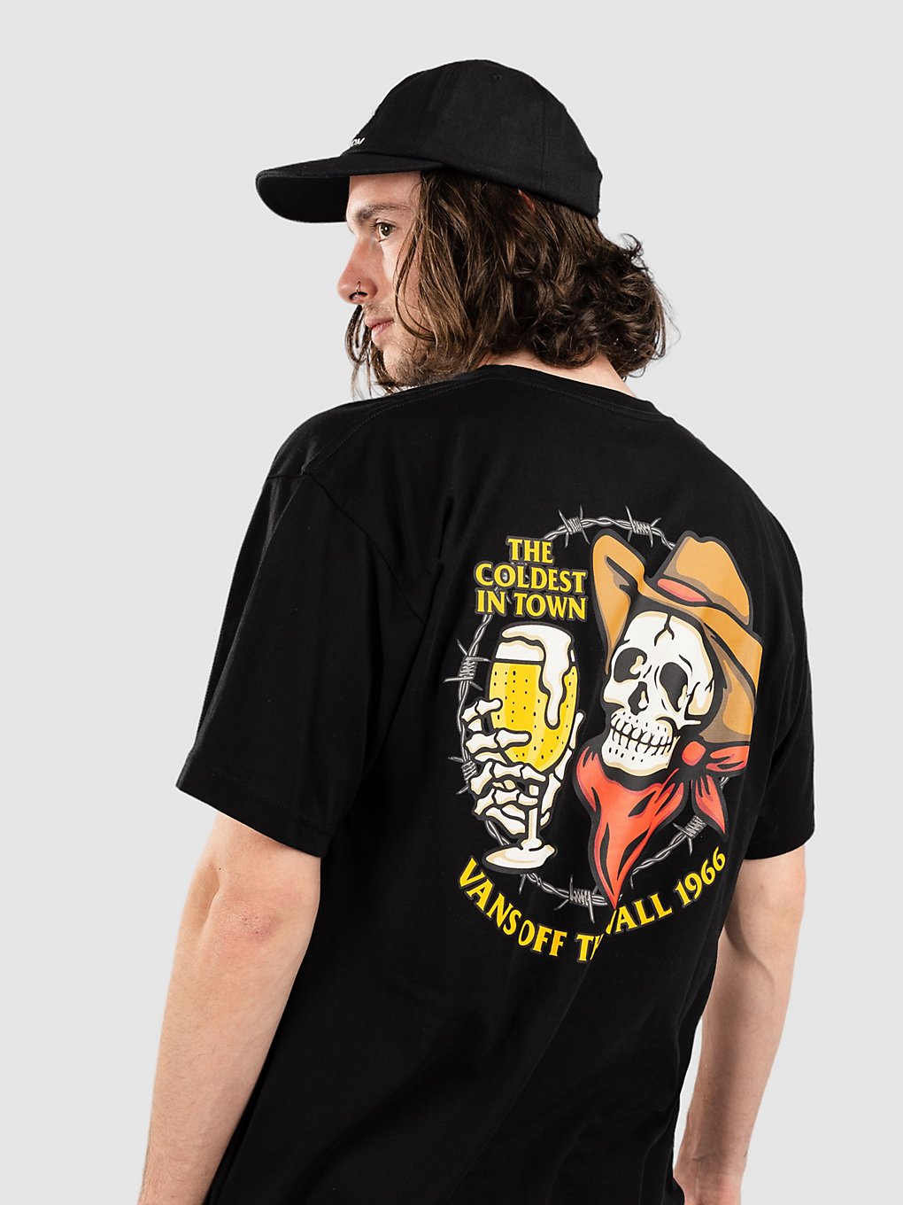 Vans Coldest In Town T-Shirt zwart