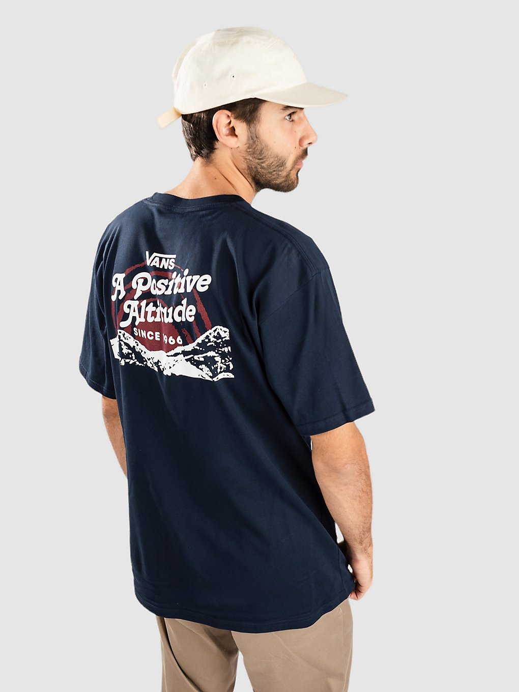 Vans Positive Attitude T-Shirt blauw