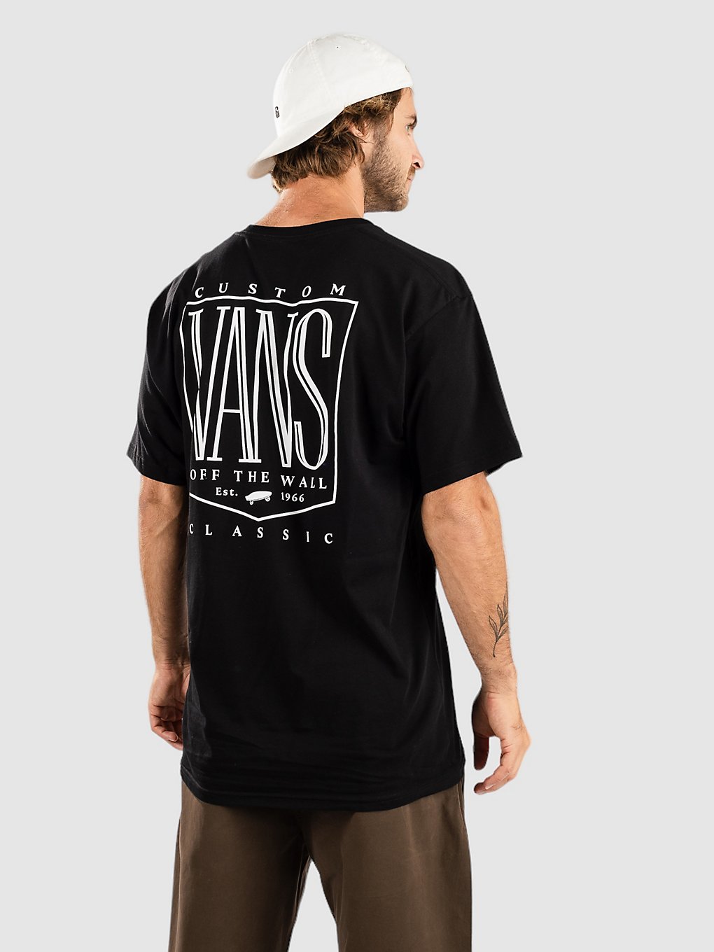 Vans Original Tall Type T-Shirt zwart