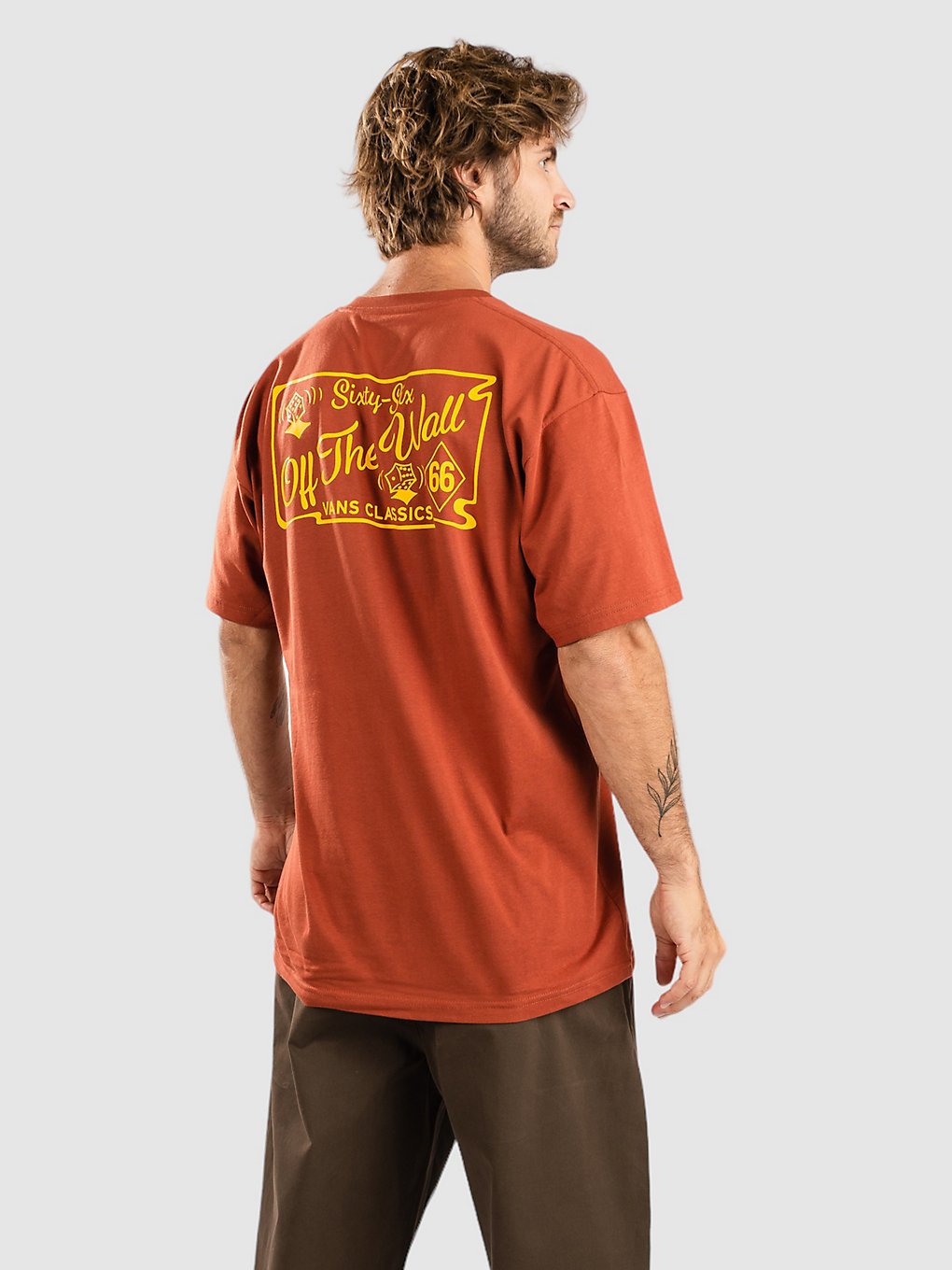 Vans Sixty Sixers Club T-Shirt rood