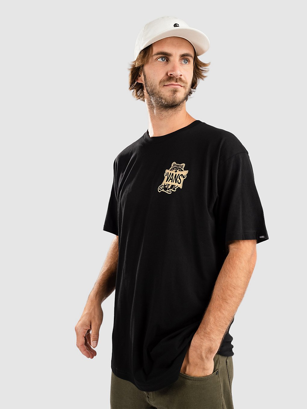 Vans Racoon Sign T-Shirt zwart