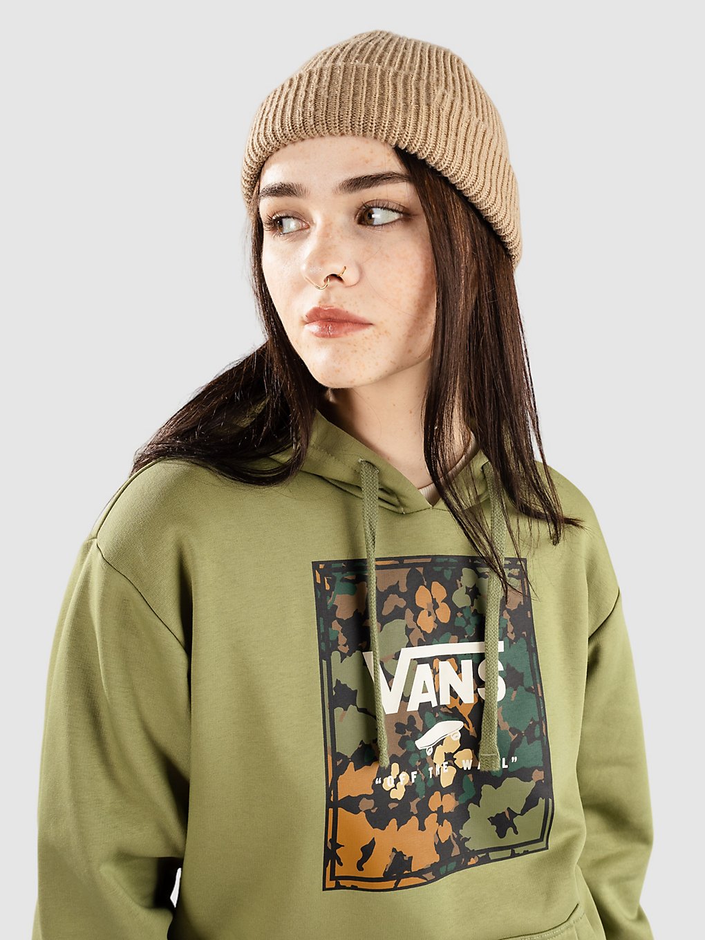 Vans Parksfeild Box BFF Hoodie groen