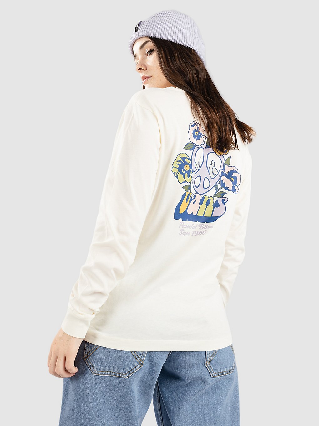 Vans Bliss 66 BFF Longsleeve wit