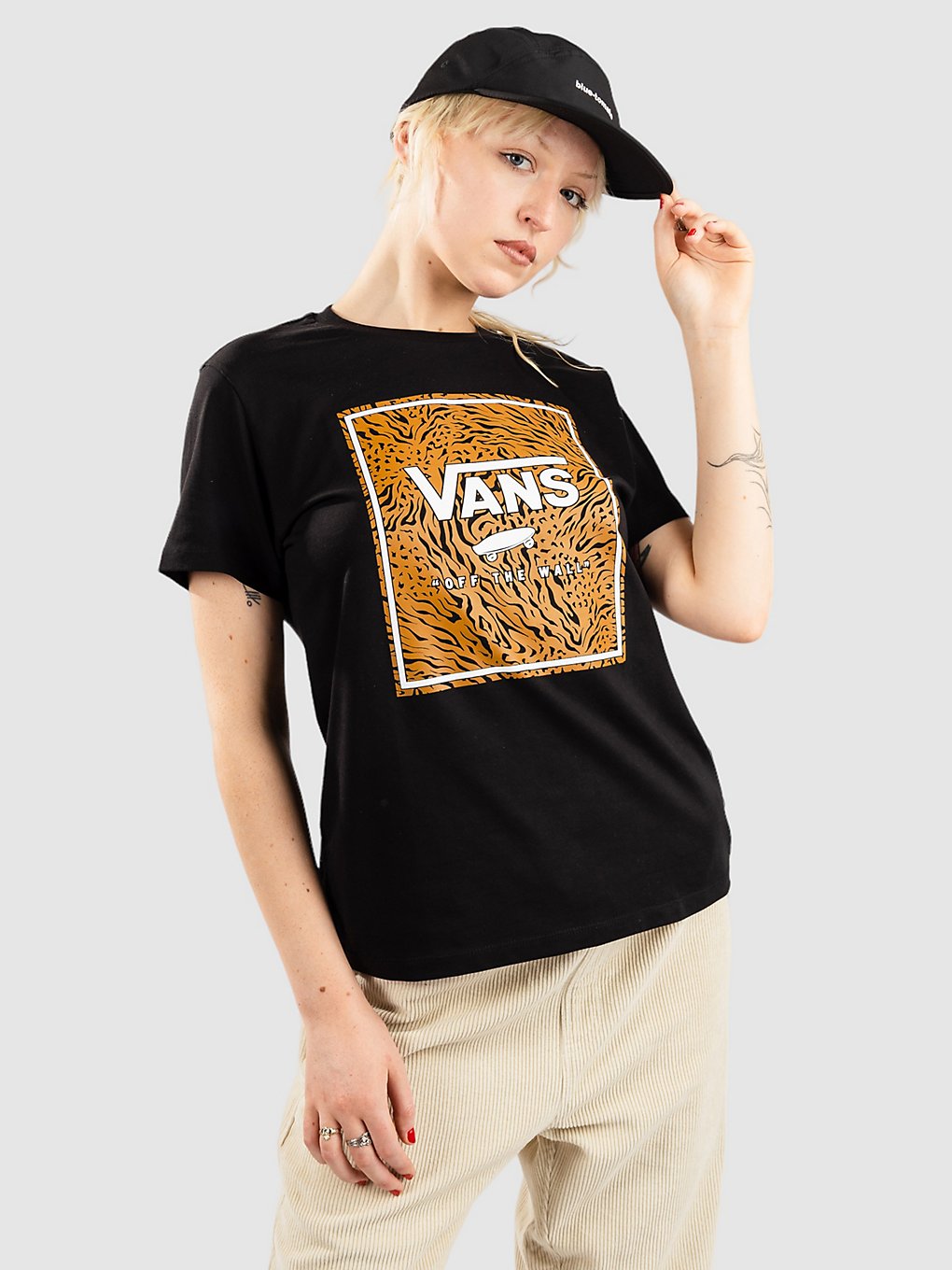 Vans Animash BFF T-Shirt zwart