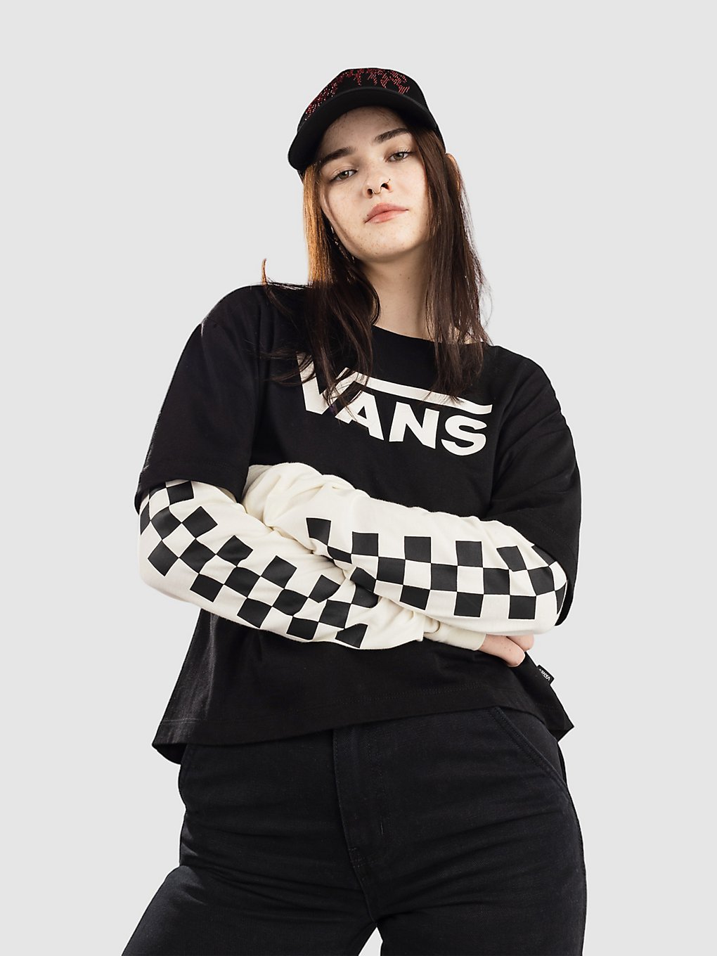 Vans Sole World Longsleeve zwart