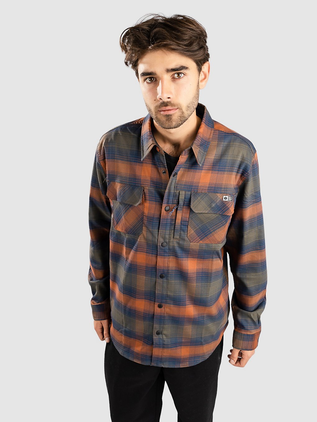 Salty Crew Fathom Tech Flannel Hemd patroon