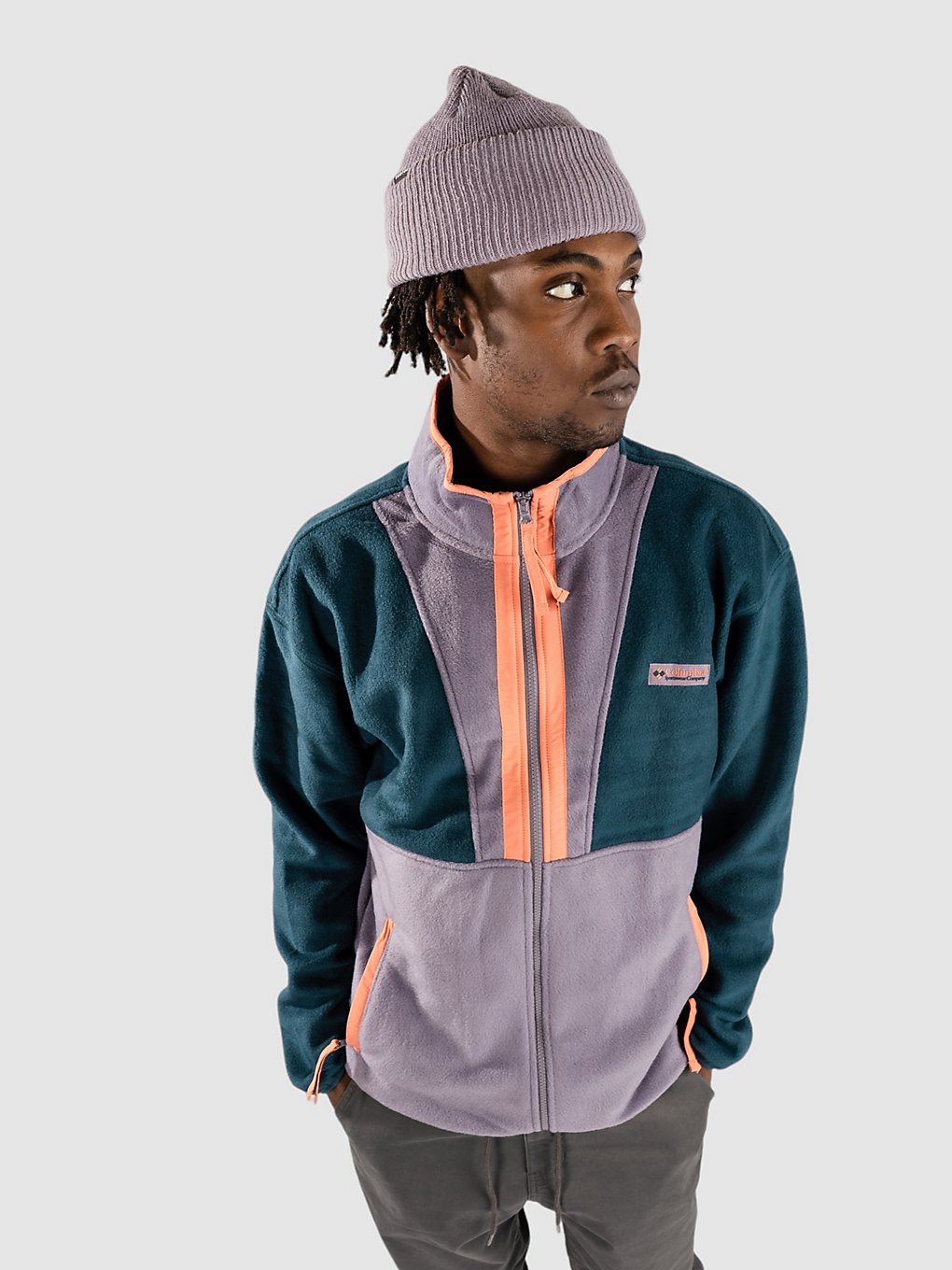 Columbia Back Bowl Zip Hoodie blauw