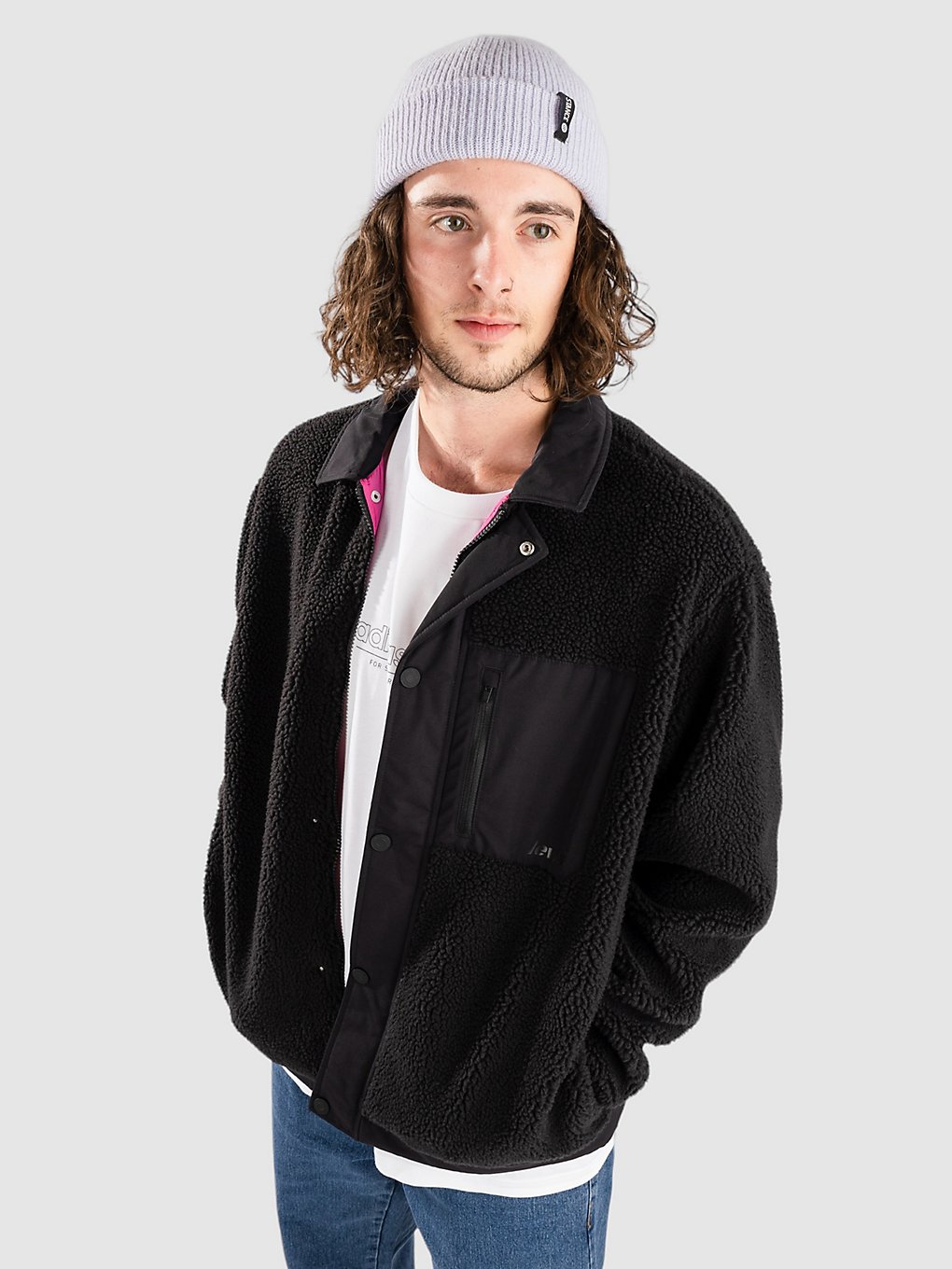 Levi's Buchanan Sherpa Jas zwart