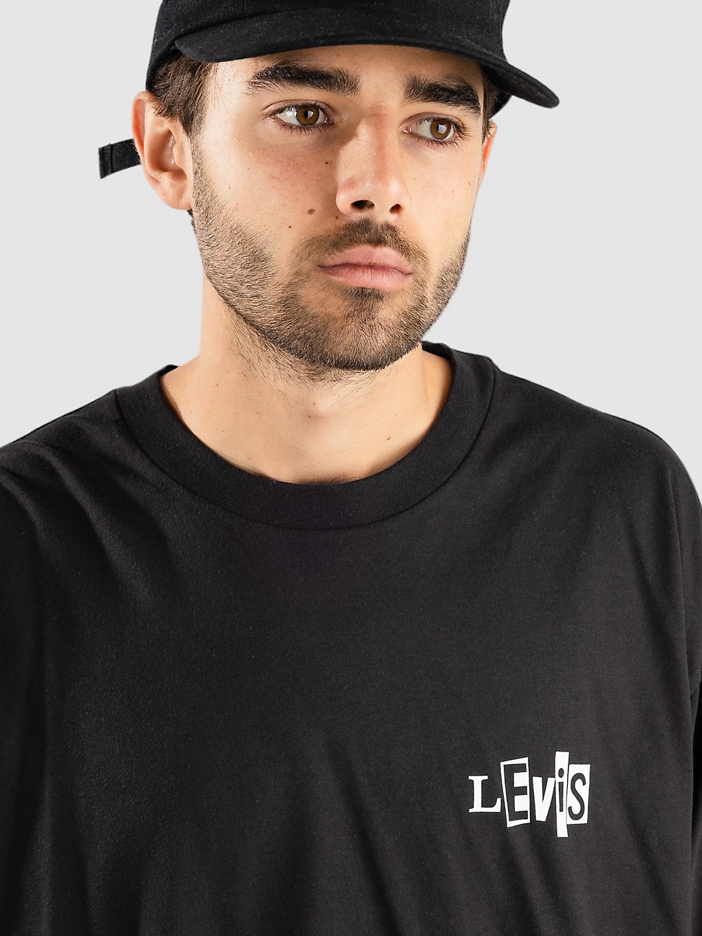 Levi's Skate Graphic Box Longsleeve zwart