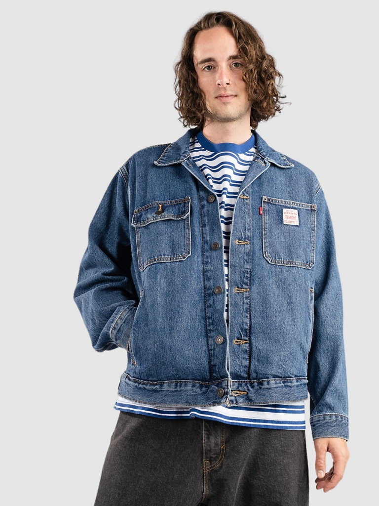 Levi’s Sunrise Trucker Jas blauw