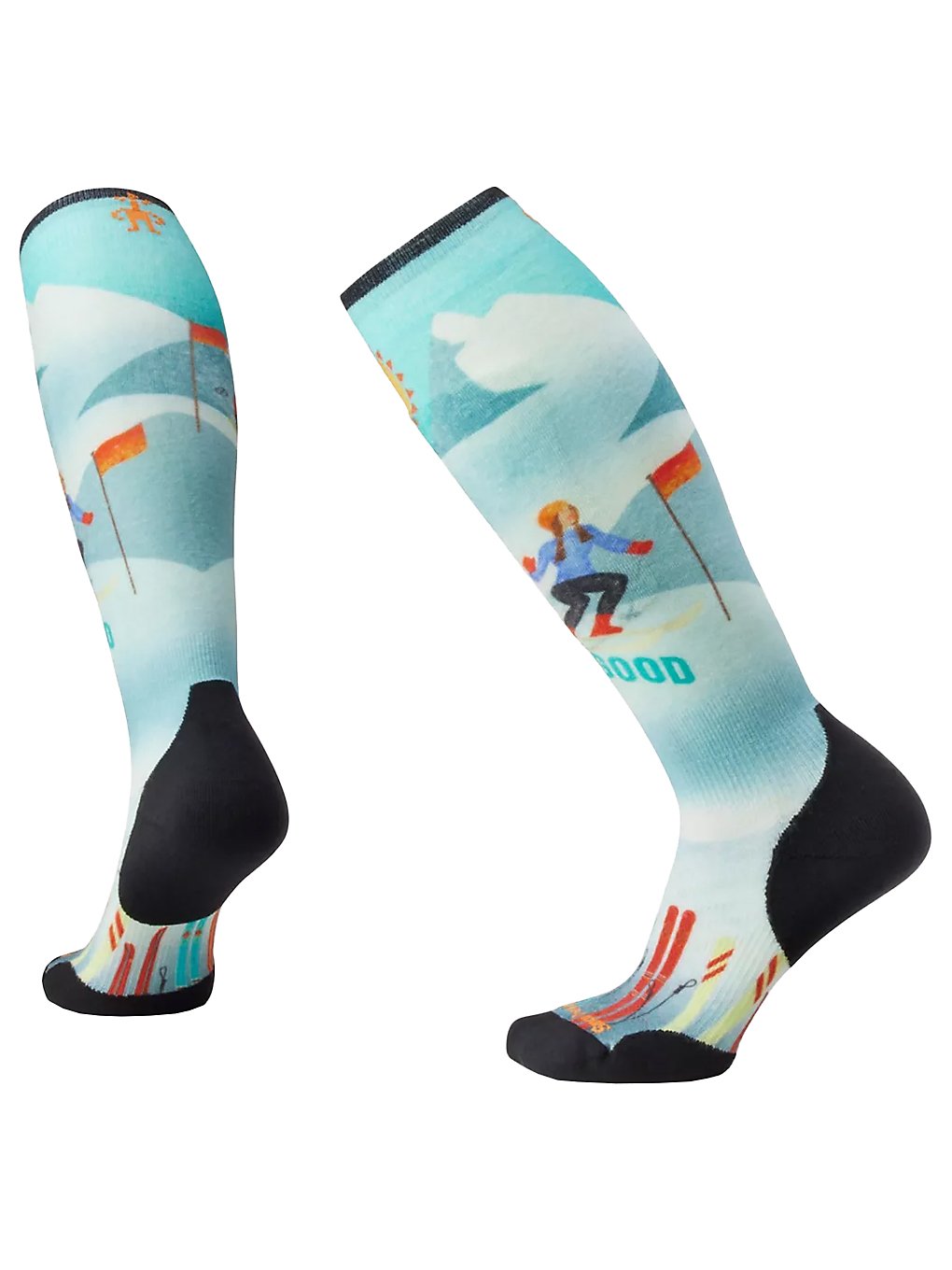 Smartwool Ski Targeted Bunny Tech Sokken patroon