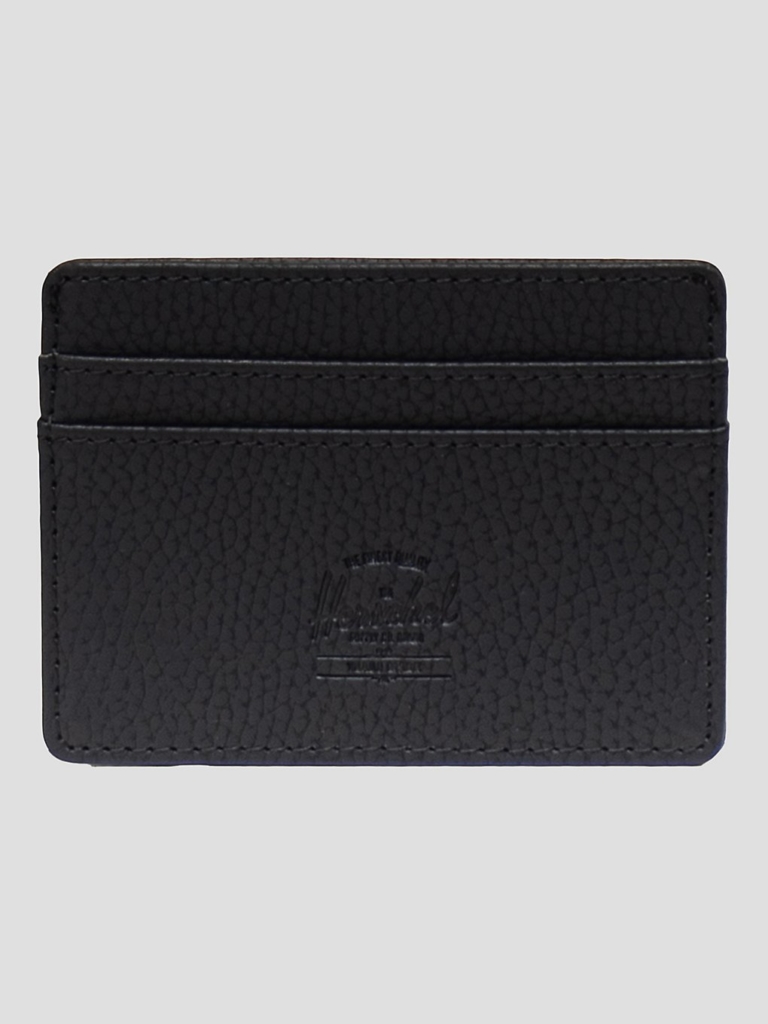 Herschel Charlie Vegan lederen RFID Portemonnee zwart