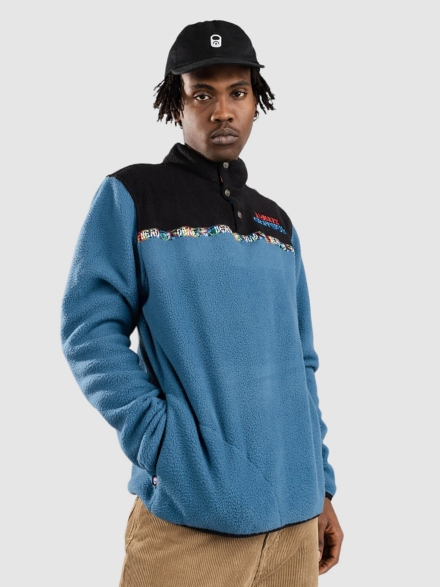 686 Tioga Fleece trui blauw