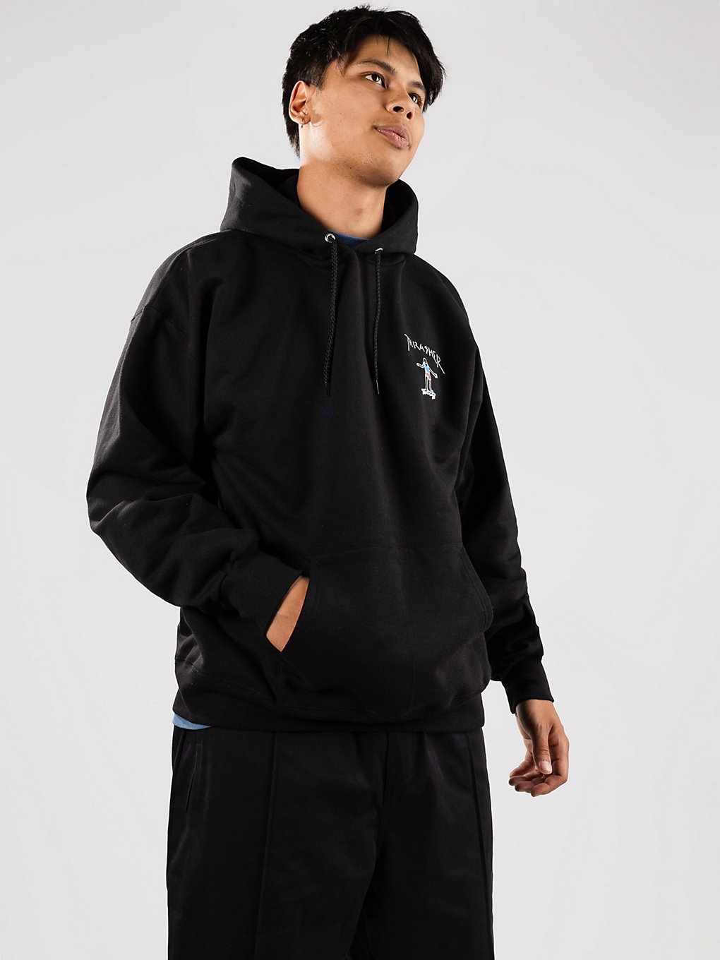 Thrasher Gonz Mini Logo Hoodie zwart