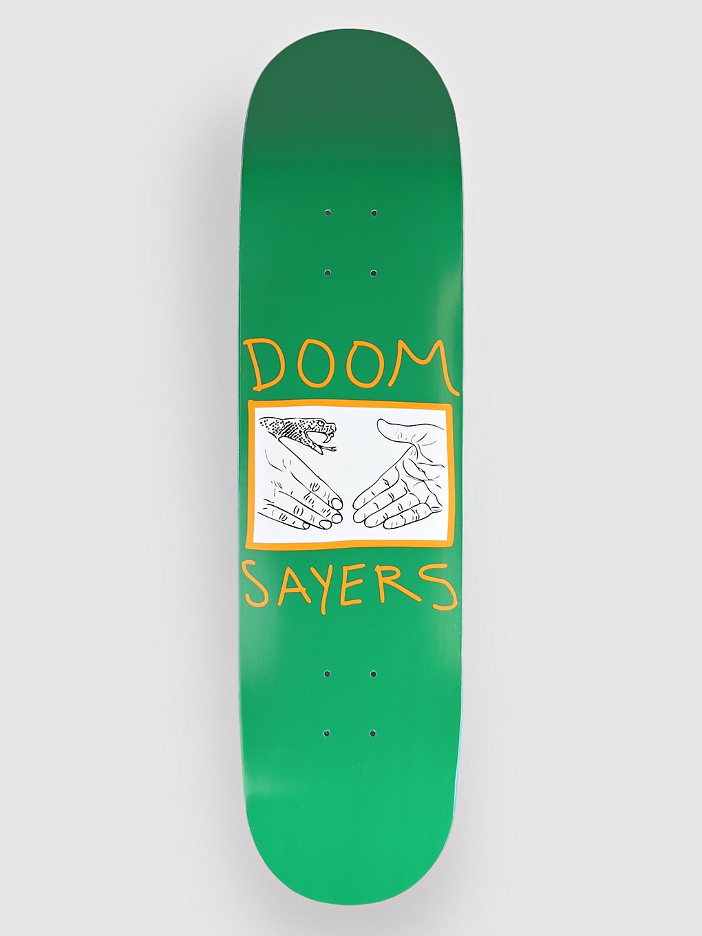 Doomsayers Snake Shake 8" Skateboard deck groen
