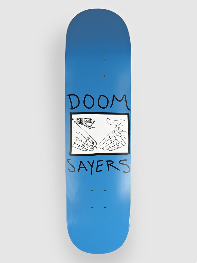Doomsayers Snake Shake 8.5″ Skateboard deck blauw