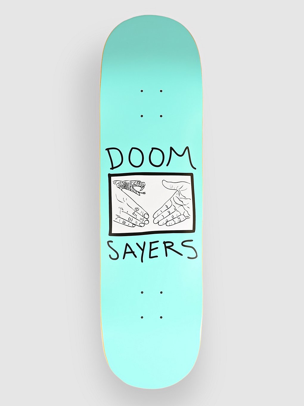Doomsayers Snake Shake 8.75" Skateboard deck blauw