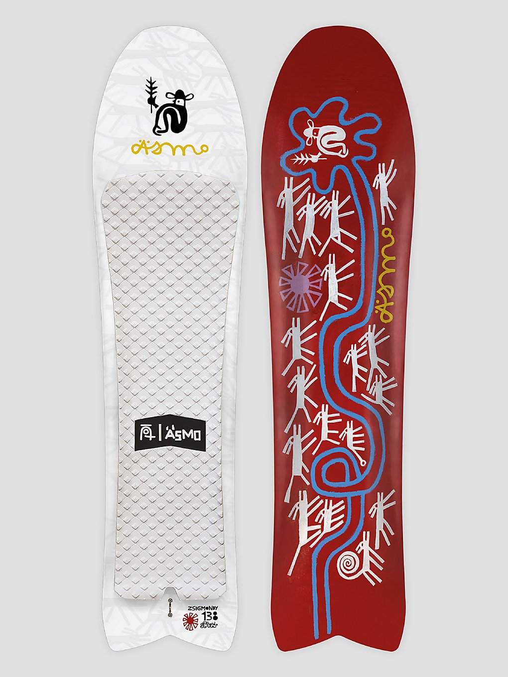 Äsmo Zsigmondy Fernando 2024 Powder Surfer wit