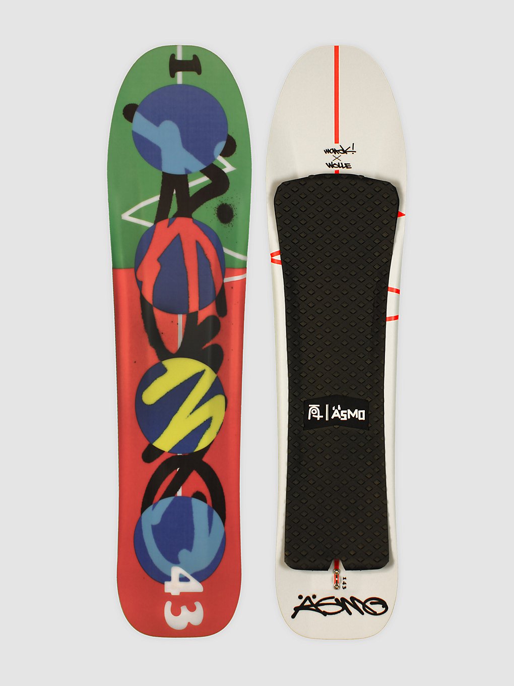 Äsmo Blunt Marok 2024 Powder Surfer wit