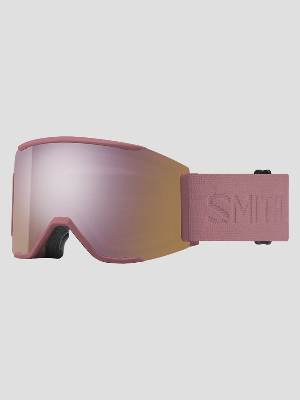 Smith Squad Mag Chalk Rose (+Bonus Lens) Skibril roze