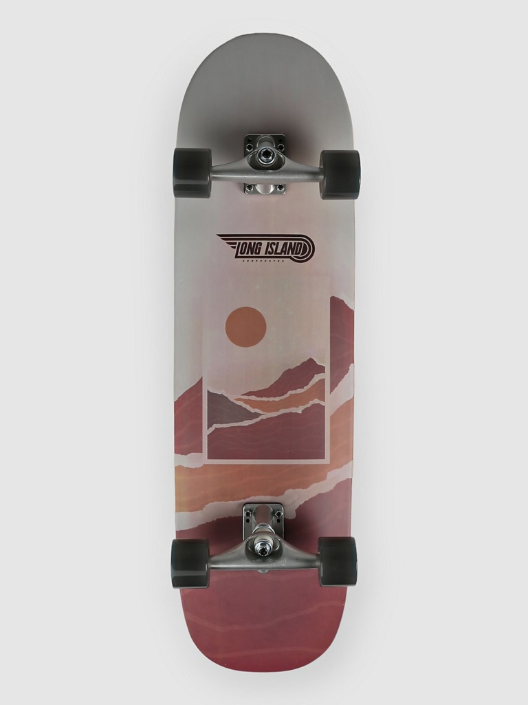 Long Island Longboards Sunny 35.5″ x 9.7″ Surfskate patroon