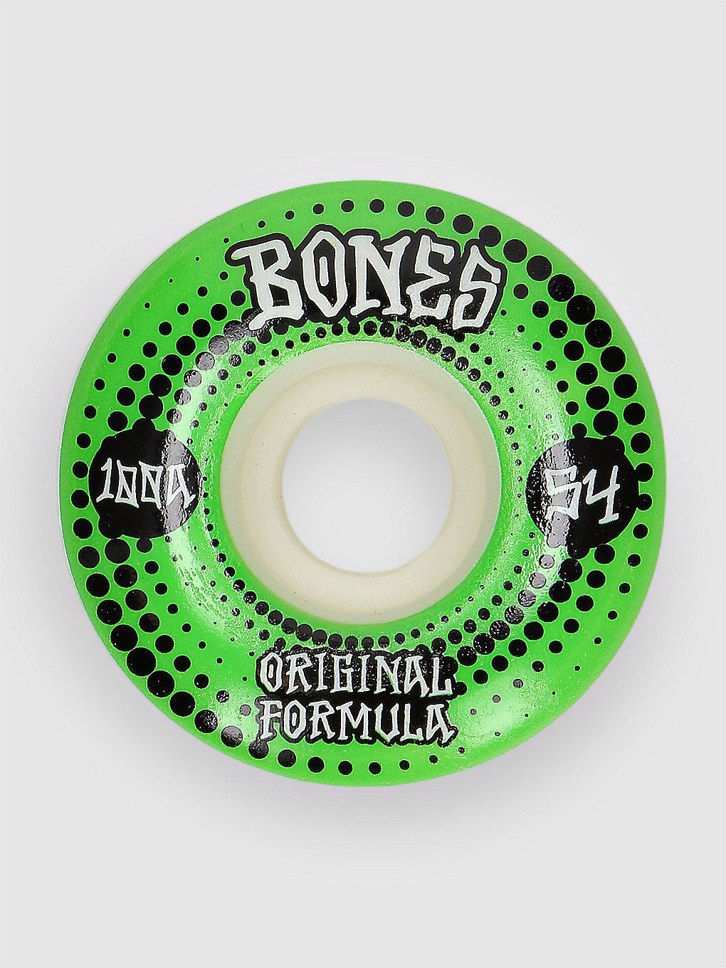 Bones Wheels 100's Originals #5 V4 Wide 100A 54mm Wielen wit