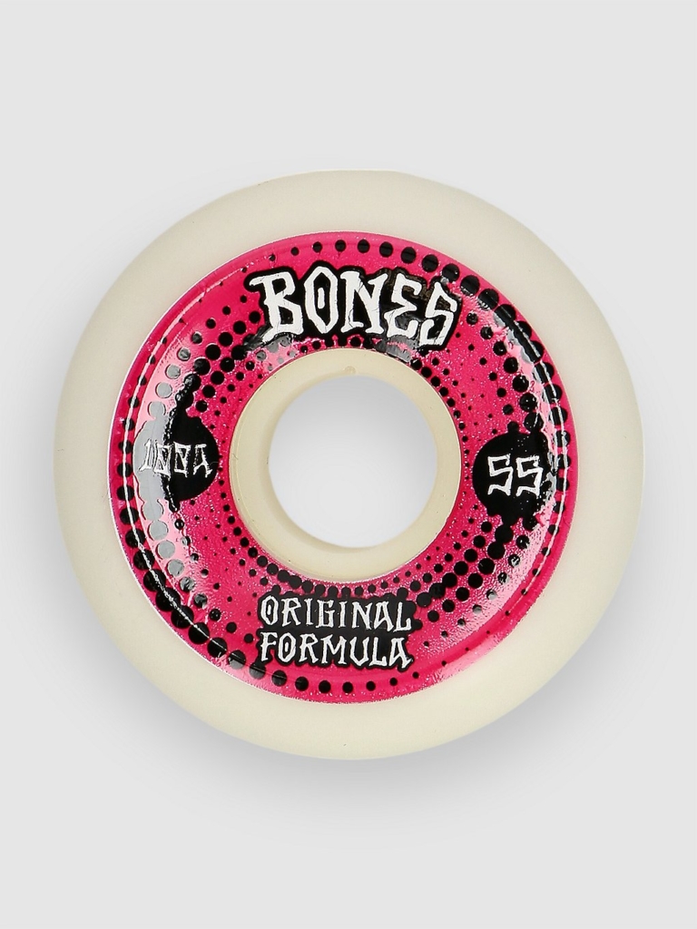 Bones Wheels 100’s Originals #5 V5 Sidecut 100A 55mm Wielen wit