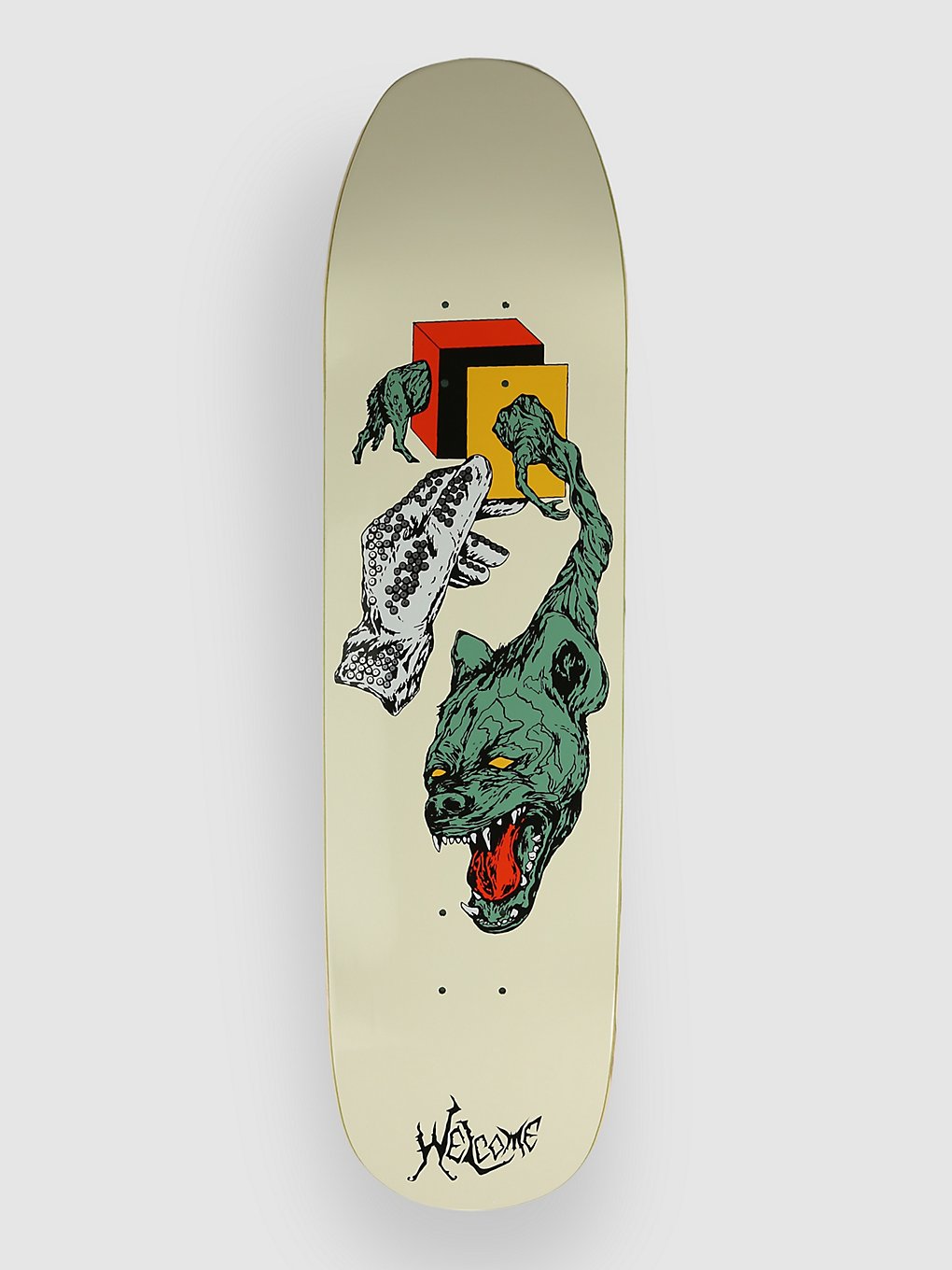 Welcome Face Of A Lover On Son Of Moontrim 8.25 Skateboard deck