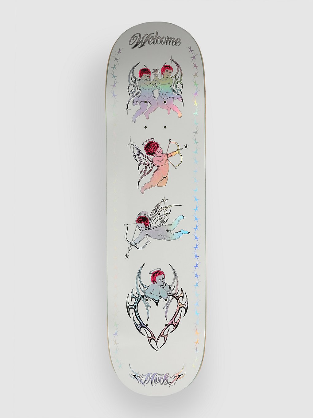 Welcome Cherubs Evan Mock Pro On Island 8.38" Skateboard deck wit